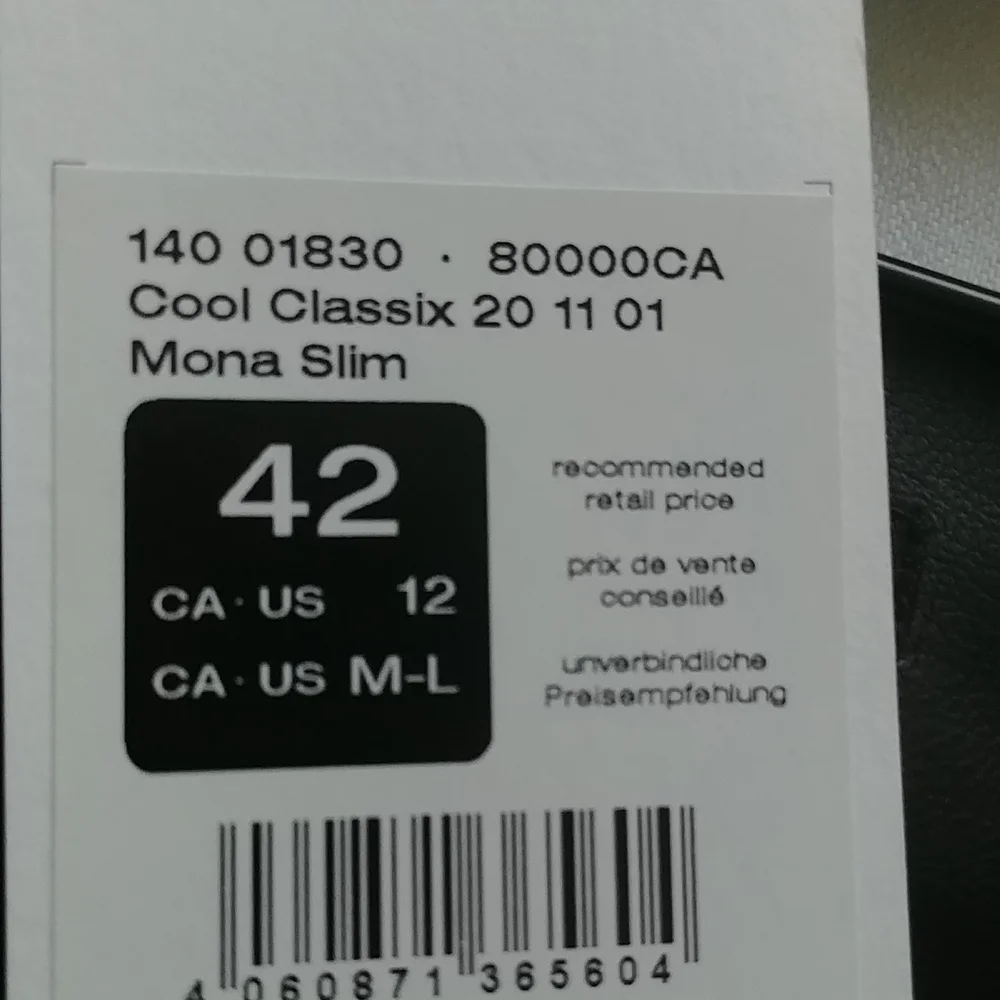NWT,"OLSEN" BLACK PANTS,size 42, US M-L - Picture 13 of 13